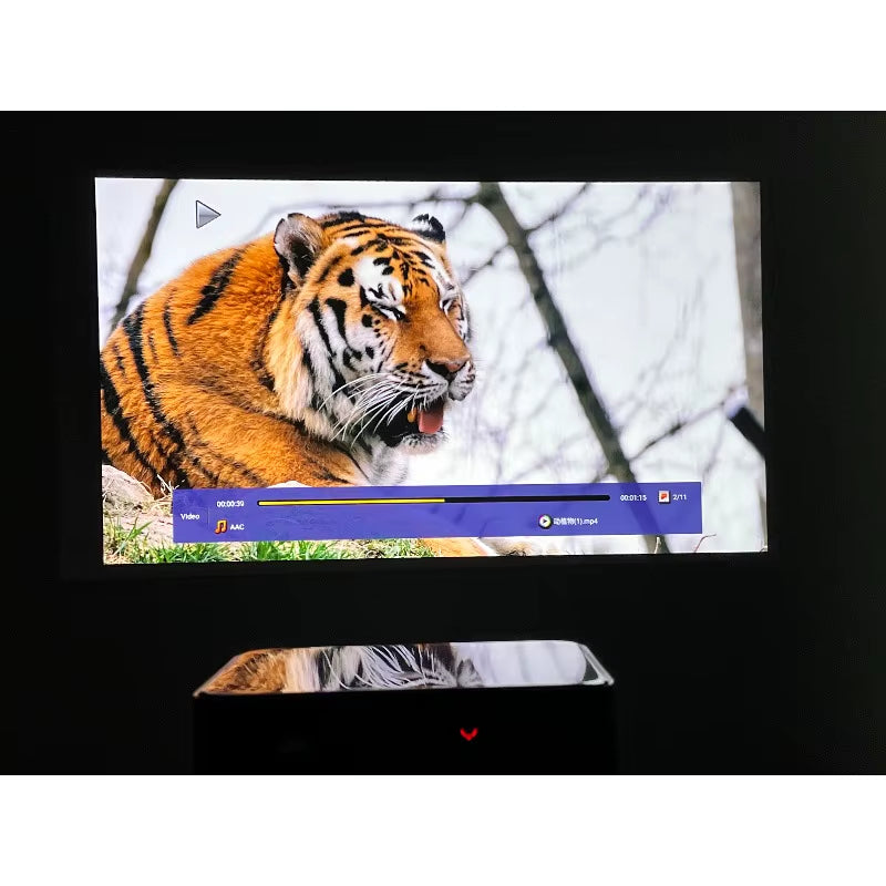 Projector 2450 Lumens High Brightness Intelligent 4K Laser Projector