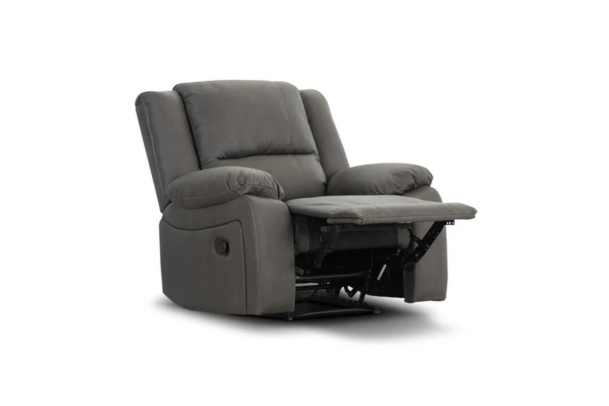 Anderson 1+2+3 Seater Fabric Electric Recliner Sofa Lounge Chair Set Latte