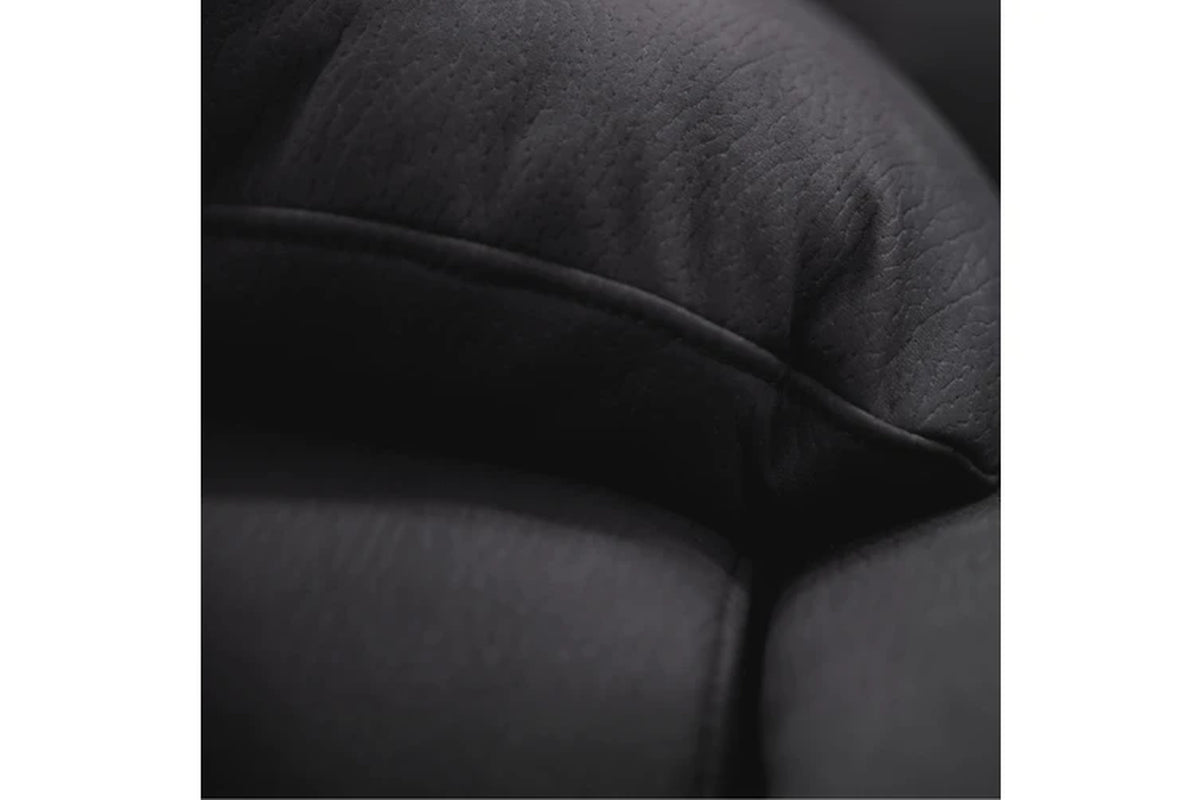 Anderson 1+2+3 Seater Fabric Electric Recliner Sofa Lounge Chair Set Jet