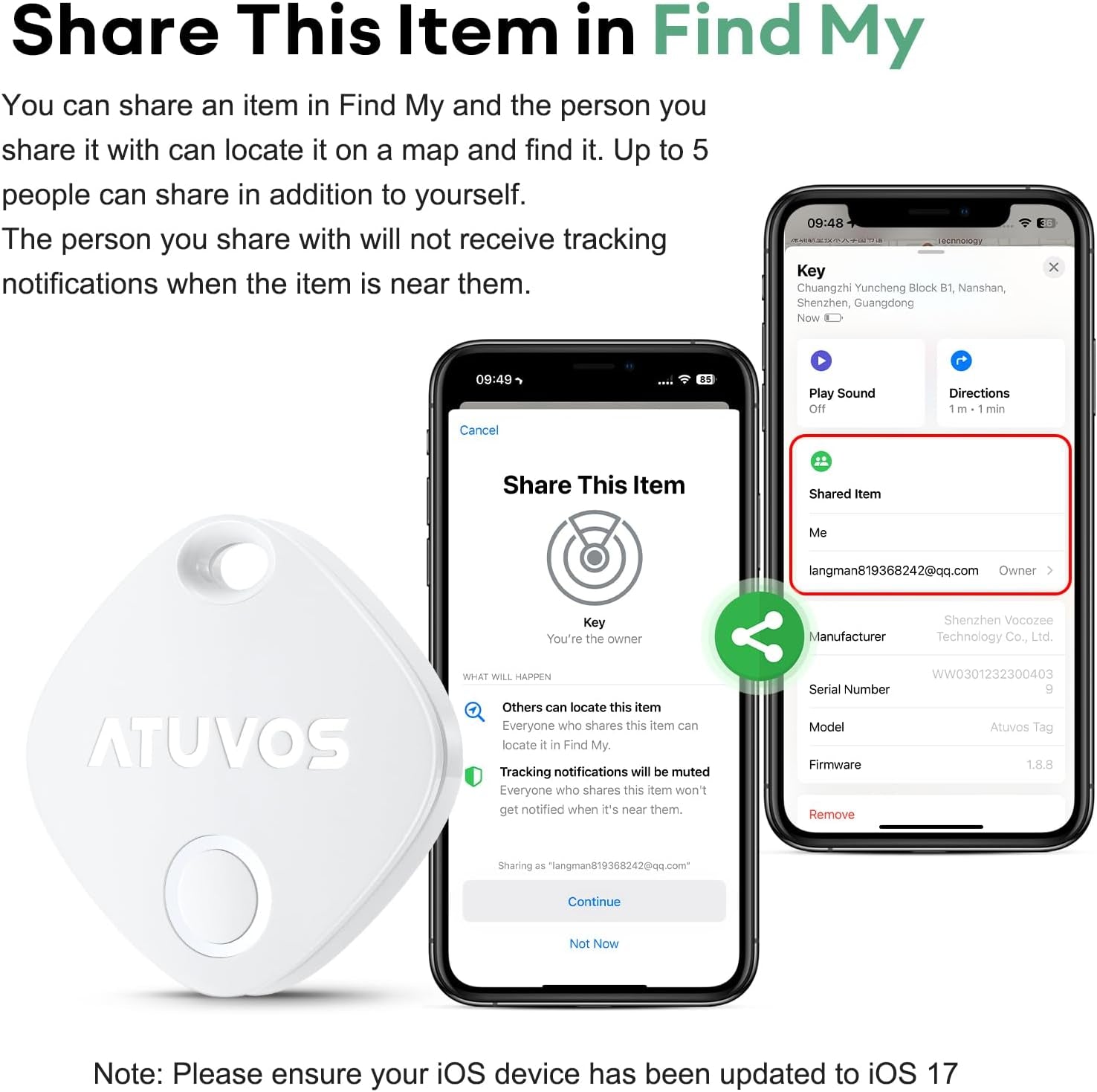 Bluetooth Item Finder Air Tag 4 Pack (4 Pack-1)