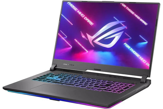 ROG Strix G17 (2022) Gaming Laptop, 17.3” 144Hz IPS FHD Display, NVIDIA Geforce RTX 3050 GPU, AMD Ryzen 7 6800H Processor, 16GB DDR5 RAM, 512GB SSD, RGB Keyboard, Windows 11, G713RC-RS73 Style: RTX 3050