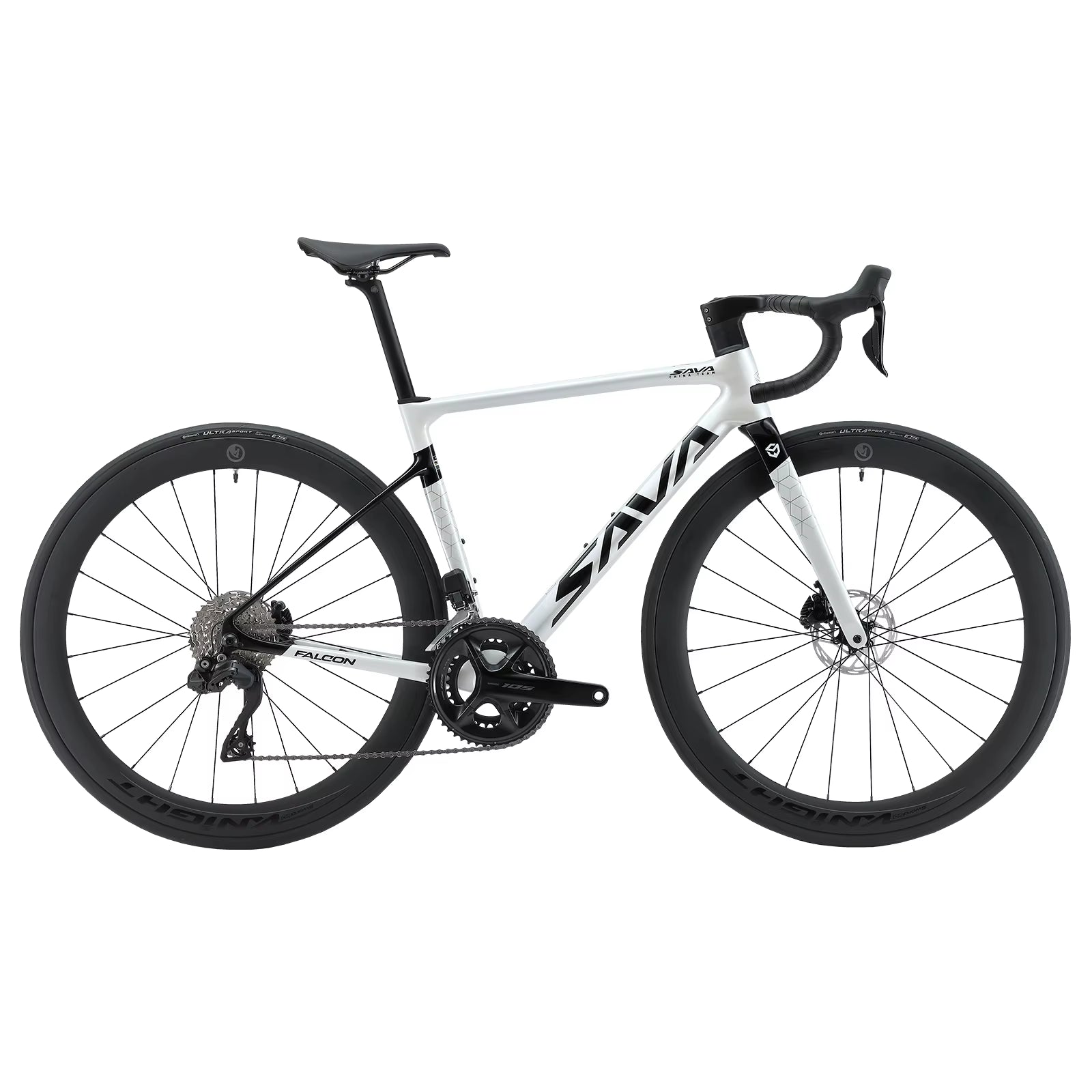 C7 Racing Team Full Carbon Fiber Electronic Shifting Road Bike 24-Speed with SHIMAN0 7170 DI2 Kit, UCI Approved