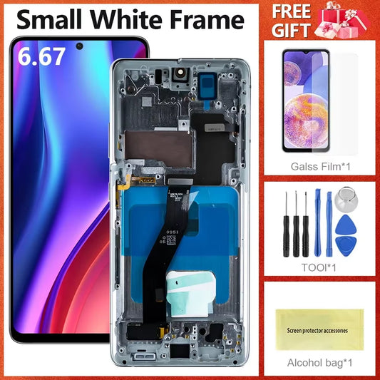 OLED LCD for Samsung S21 Ultra SM-G998B SM-G998U Display Touch Screen Digitizer for Samsung S21 Ultra Replacement Parts