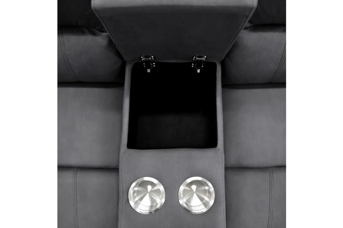 Anderson 1+2+3 Seater Fabric Electric Recliner Sofa Lounge Chair Set Latte