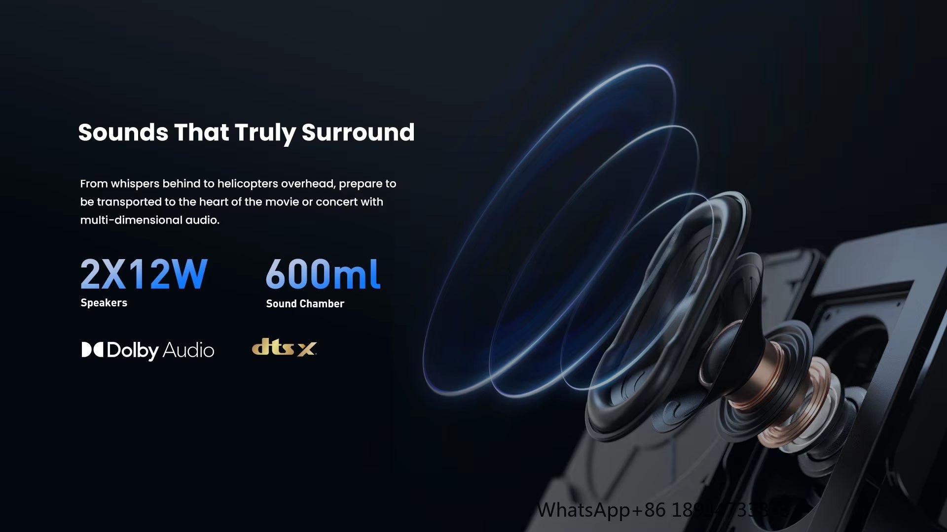 Mars Pro 2 2450 ISO Lumen Auto Focus UHD 3D Wi-Fi Smart Video Projector 4K Laser Beamer